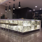 LED Backlit Counter Onyx